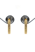 Golden Zircon Enchant Earring