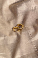 Golden Zircon Enchant Earring