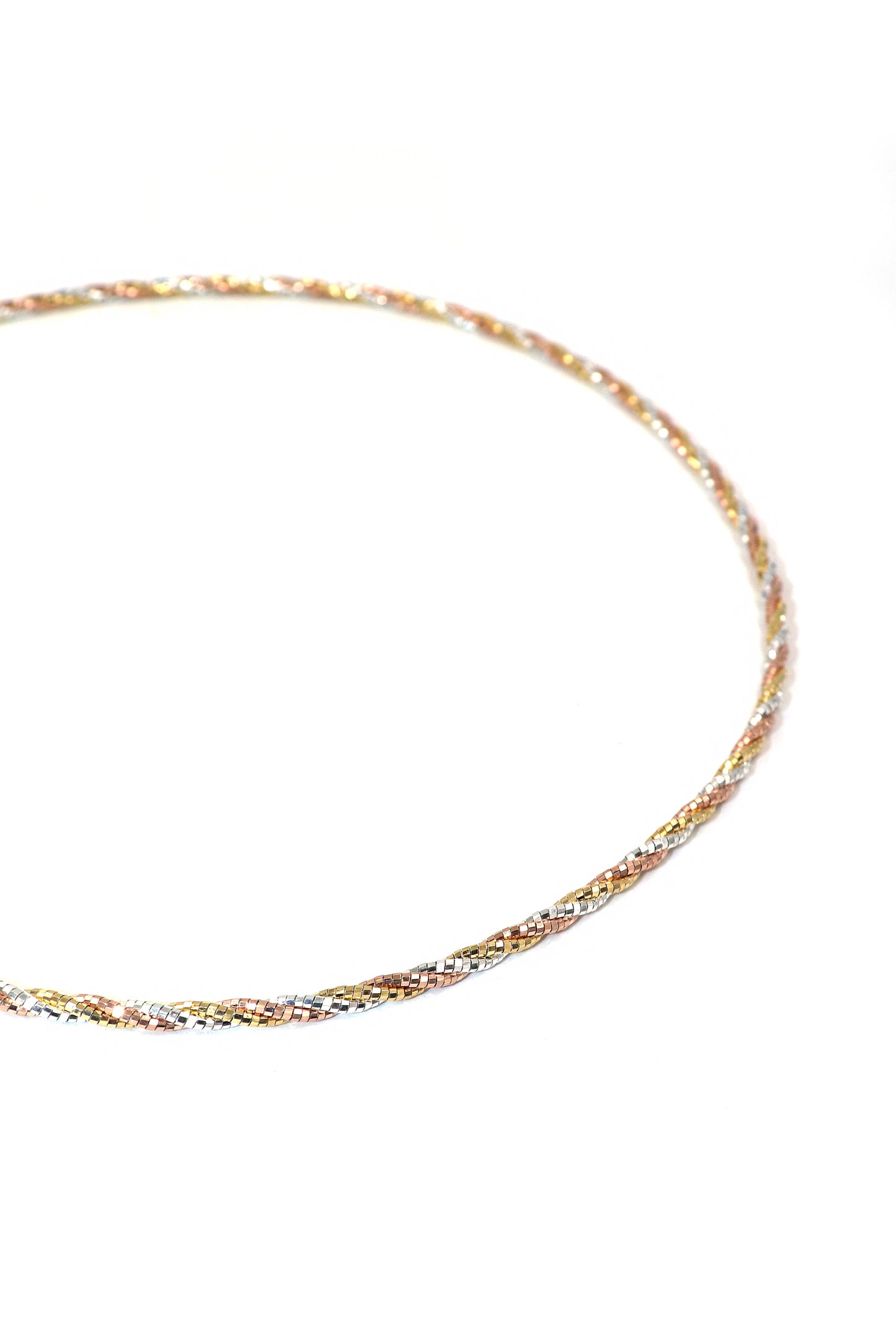 Multi-Plated Elegant Italian Chain Necklace for Fashion Jewelry Enthusiasts