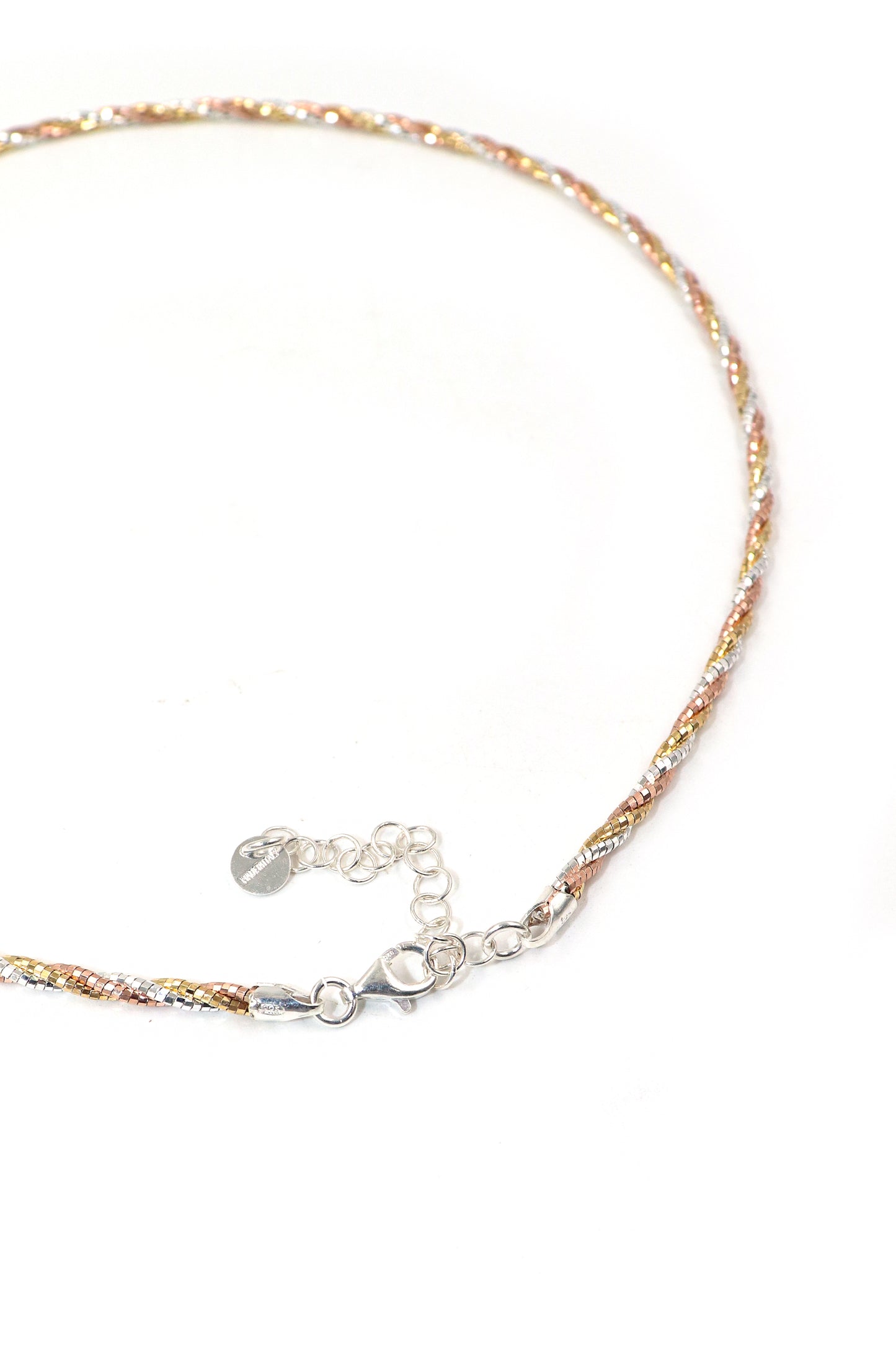 Multi-Plated Elegant Italian Chain Necklace for Fashion Jewelry Enthusiasts