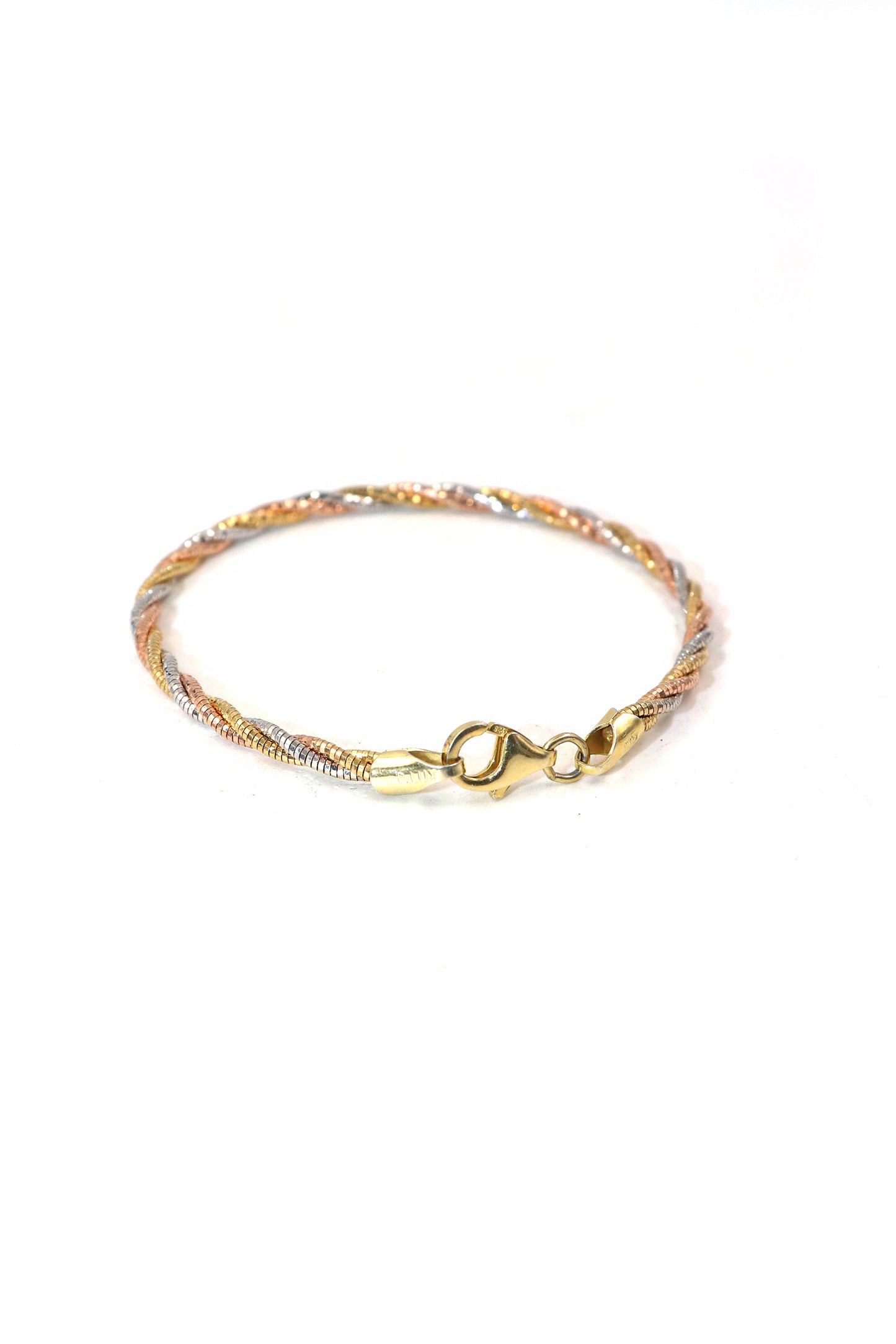 Rose Gold-Plated Italian Chain Bracelet with Premium Finish