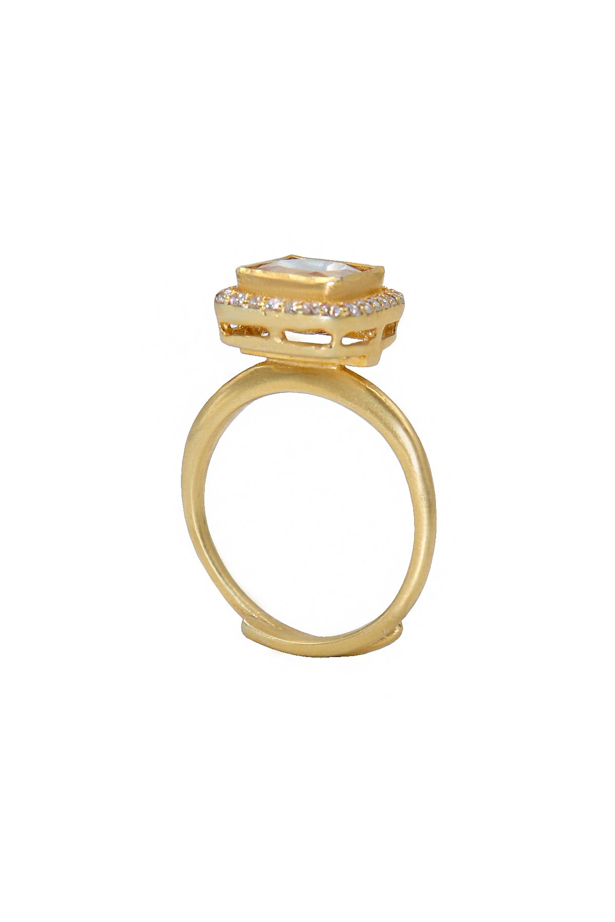 Moissanite Imperial Ring