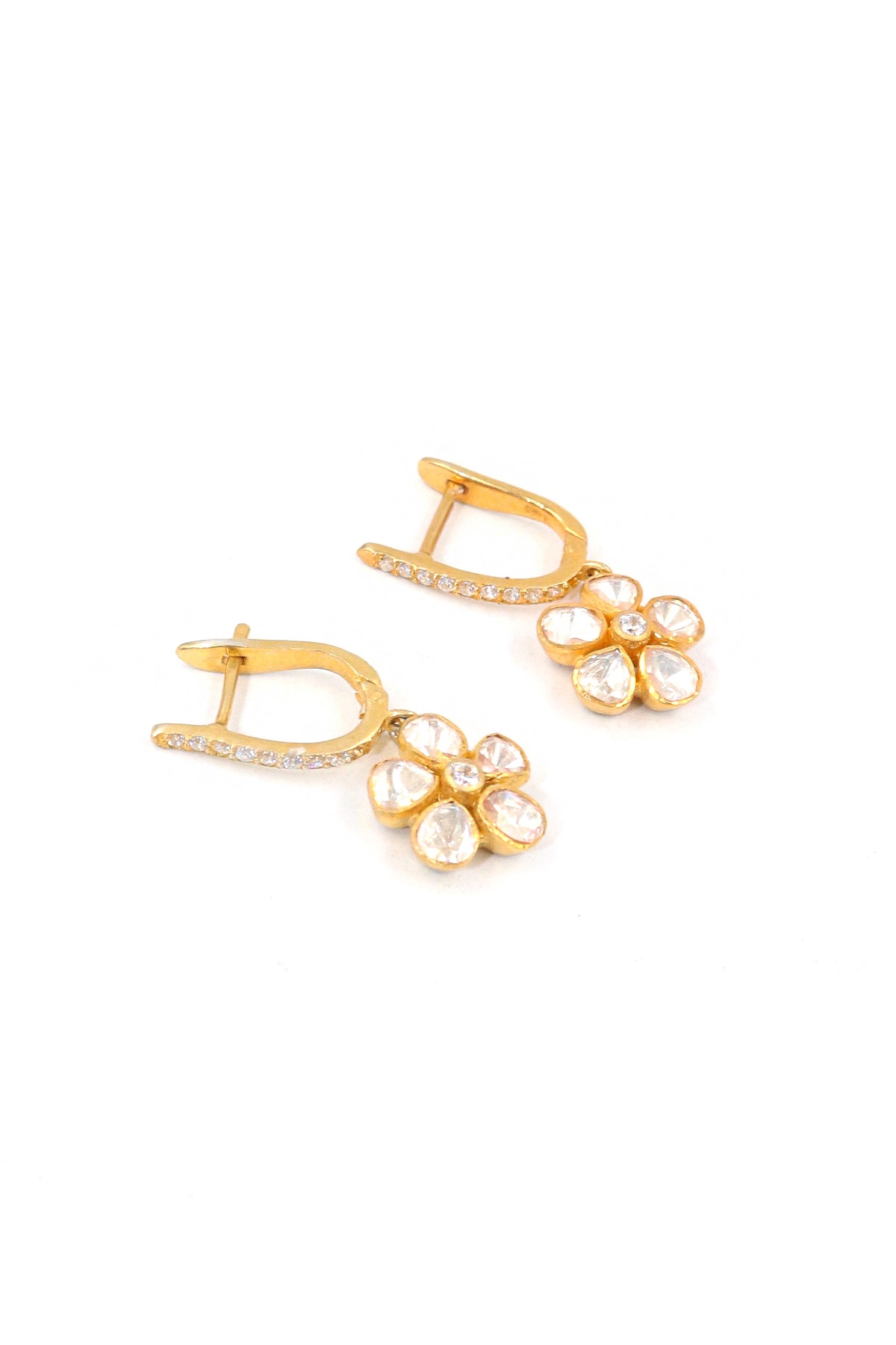 Moissanite Auric Earring