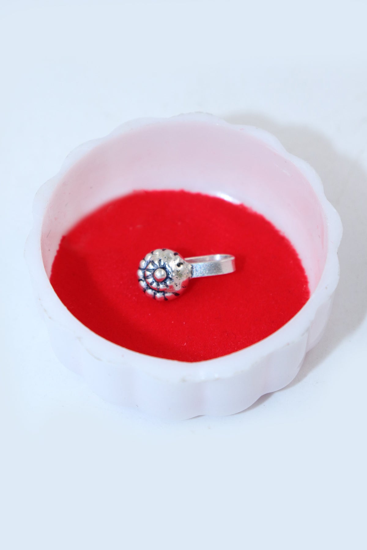 Scarlet Nose Pin