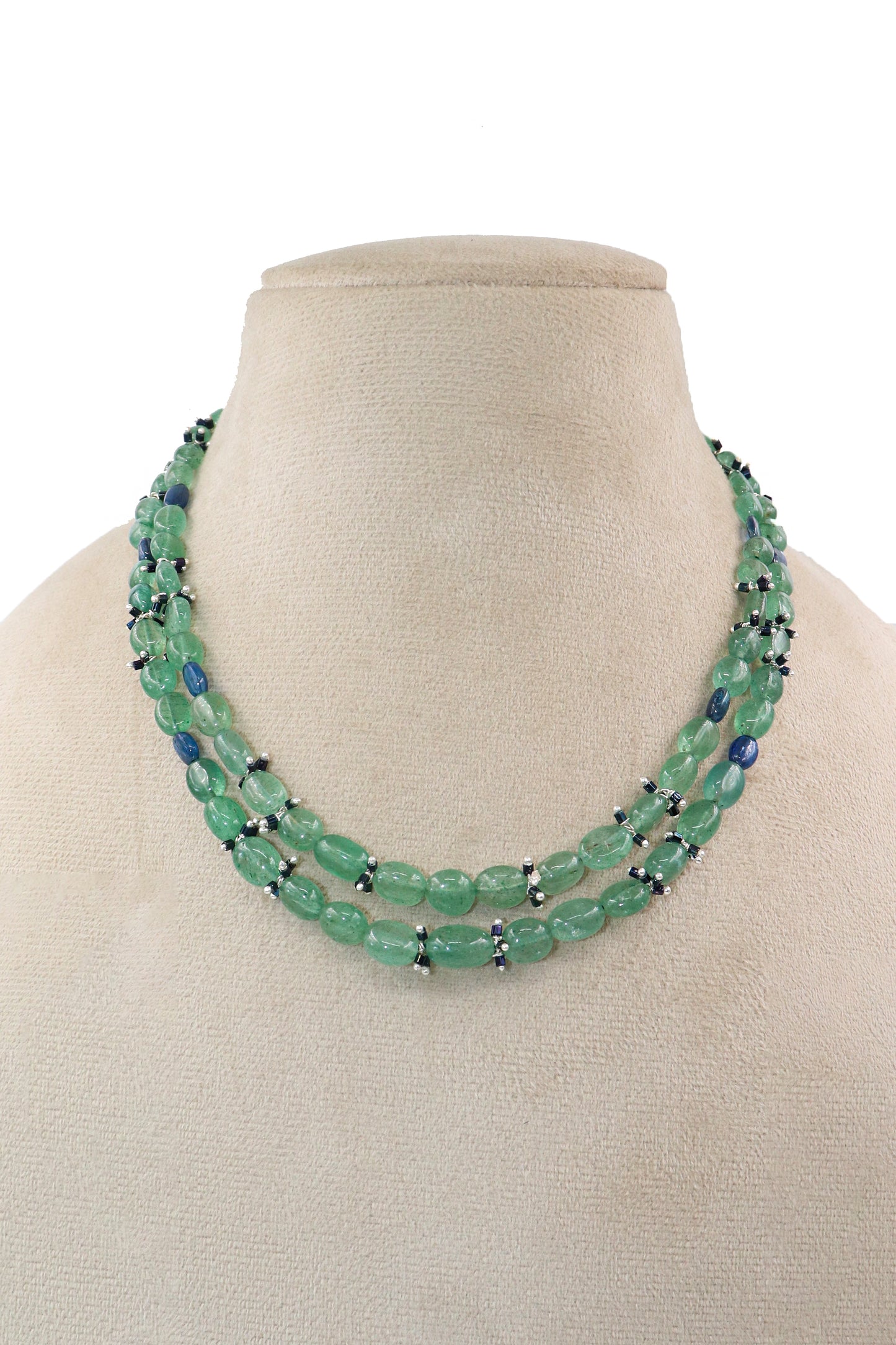 Elegant Semi Precious Beaded Necklace Set – Timeless Sophistication for Every Occasion