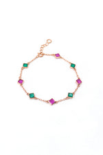 Golden Onyx Elegance Bracelet