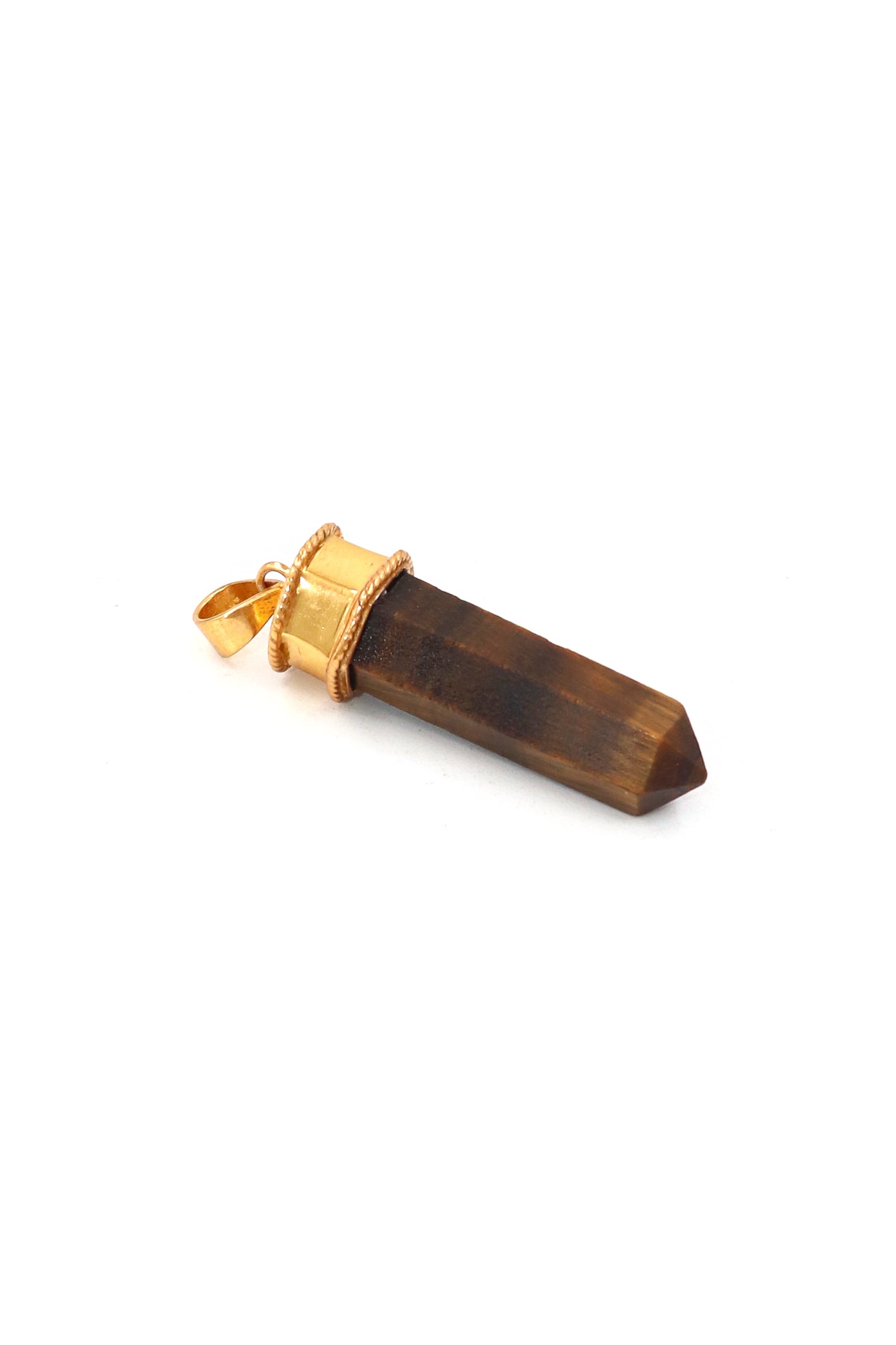 Tiger Eye Pencil Pendant