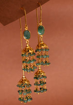 Emerald Royalty Sui Dhaga Earring