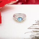 Tranquil Blue Apatite Ring