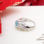 Tranquil Blue Apatite Ring