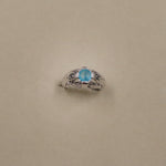 Tranquil Blue Apatite Ring
