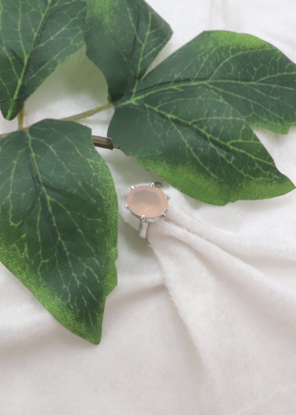 Artisan Aqua Chalcedony Ring