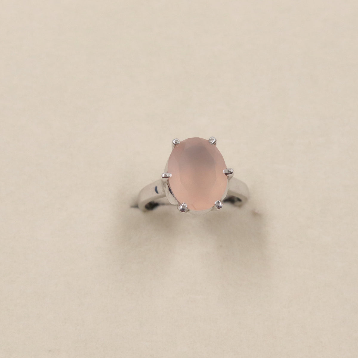 Artisan Aqua Chalcedony Ring