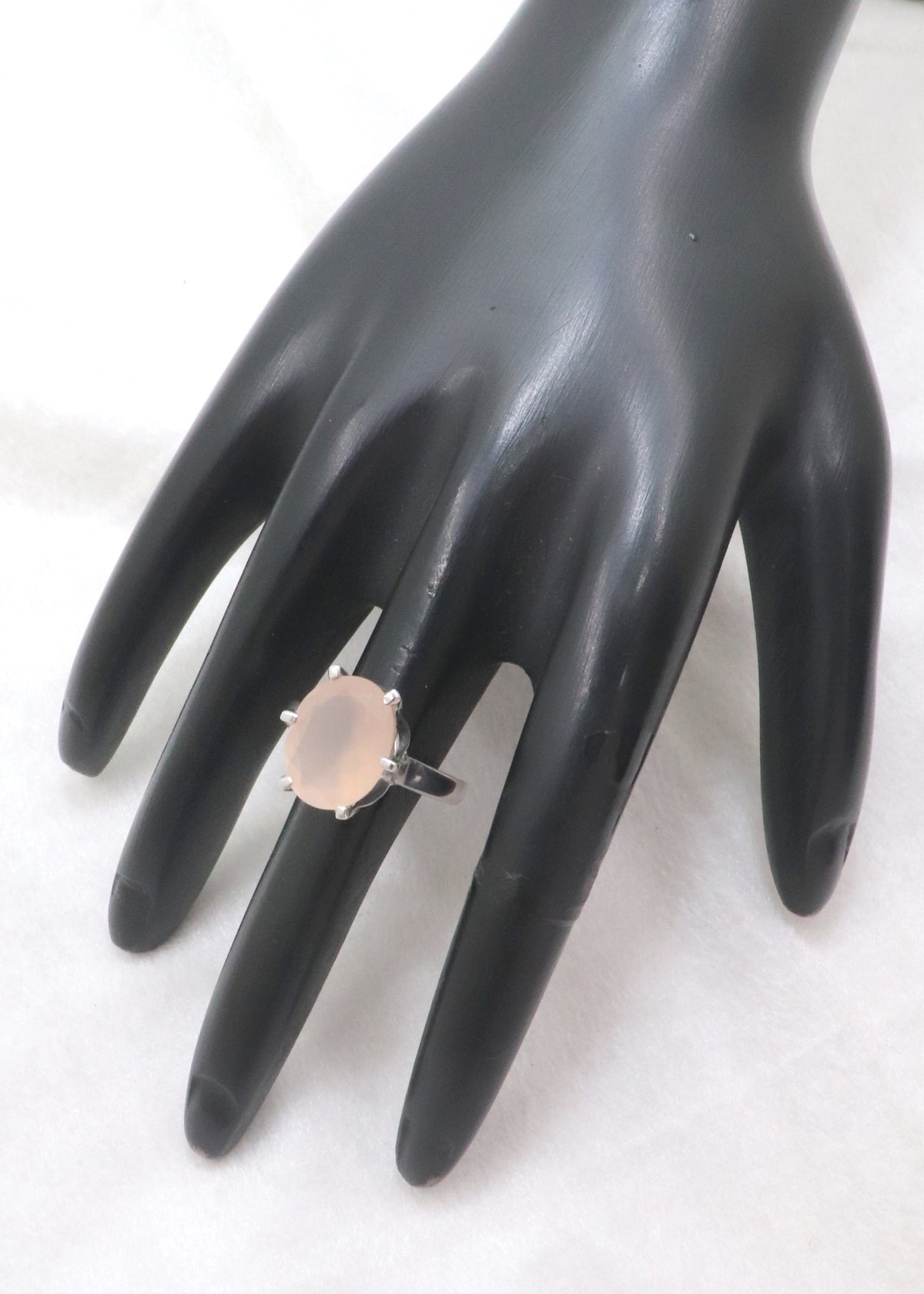 Artisan Aqua Chalcedony Ring