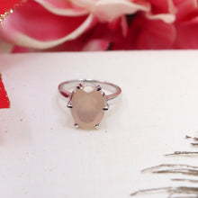 Artisan Aqua Chalcedony Ring