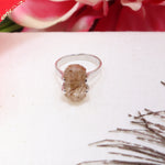 Golden Rutile Quartz Ring
