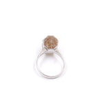 Golden Rutile Quartz Ring