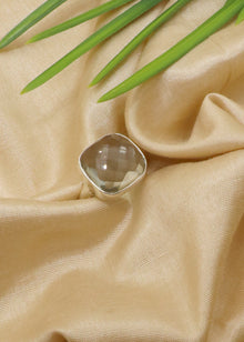 Mint Green Amethyst Ring
