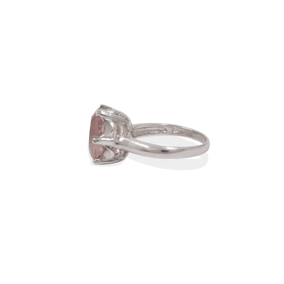 Classic Rose Quartz Ring