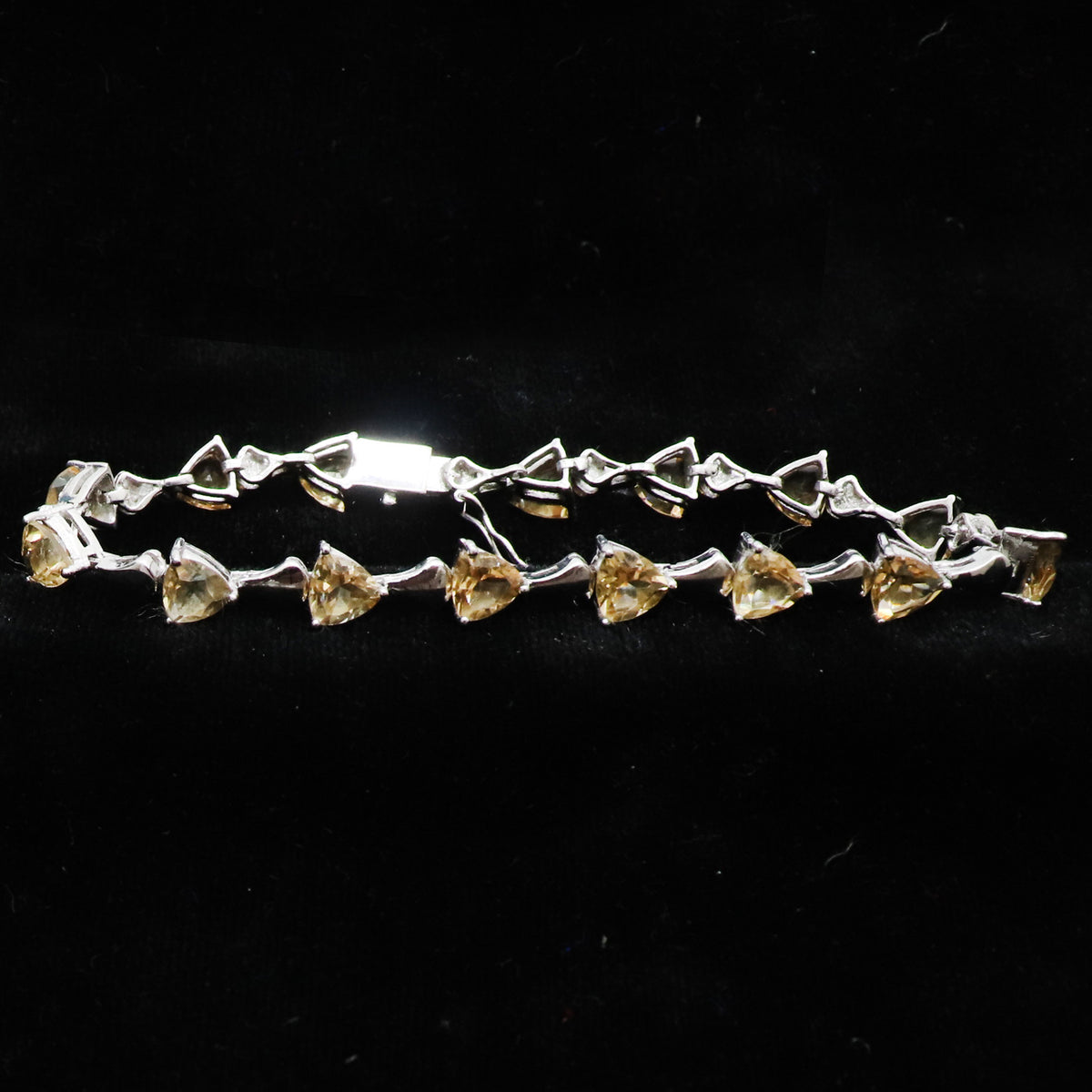 Sunny Citrine Link Bracelet
