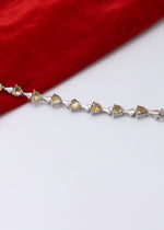 Sunny Citrine Link Bracelet