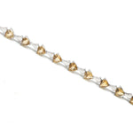 Sunny Citrine Link Bracelet