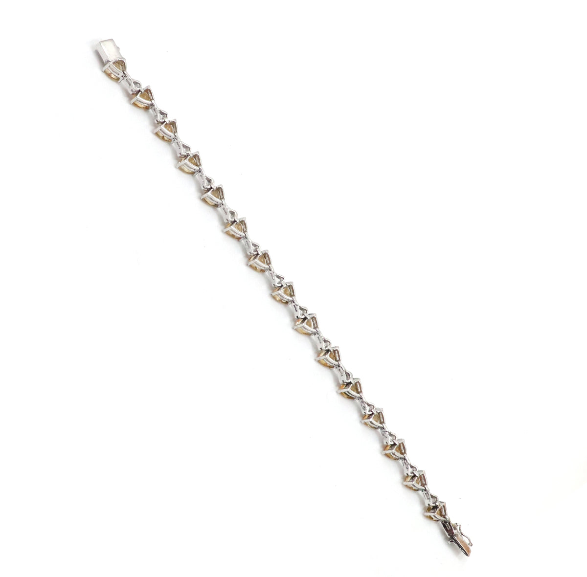 Sunny Citrine Link Bracelet