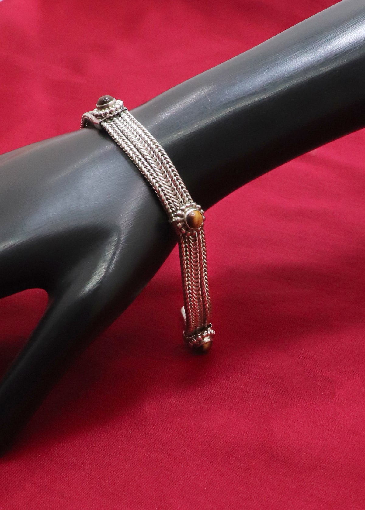 Tiger Eye Gemstone Bracelet