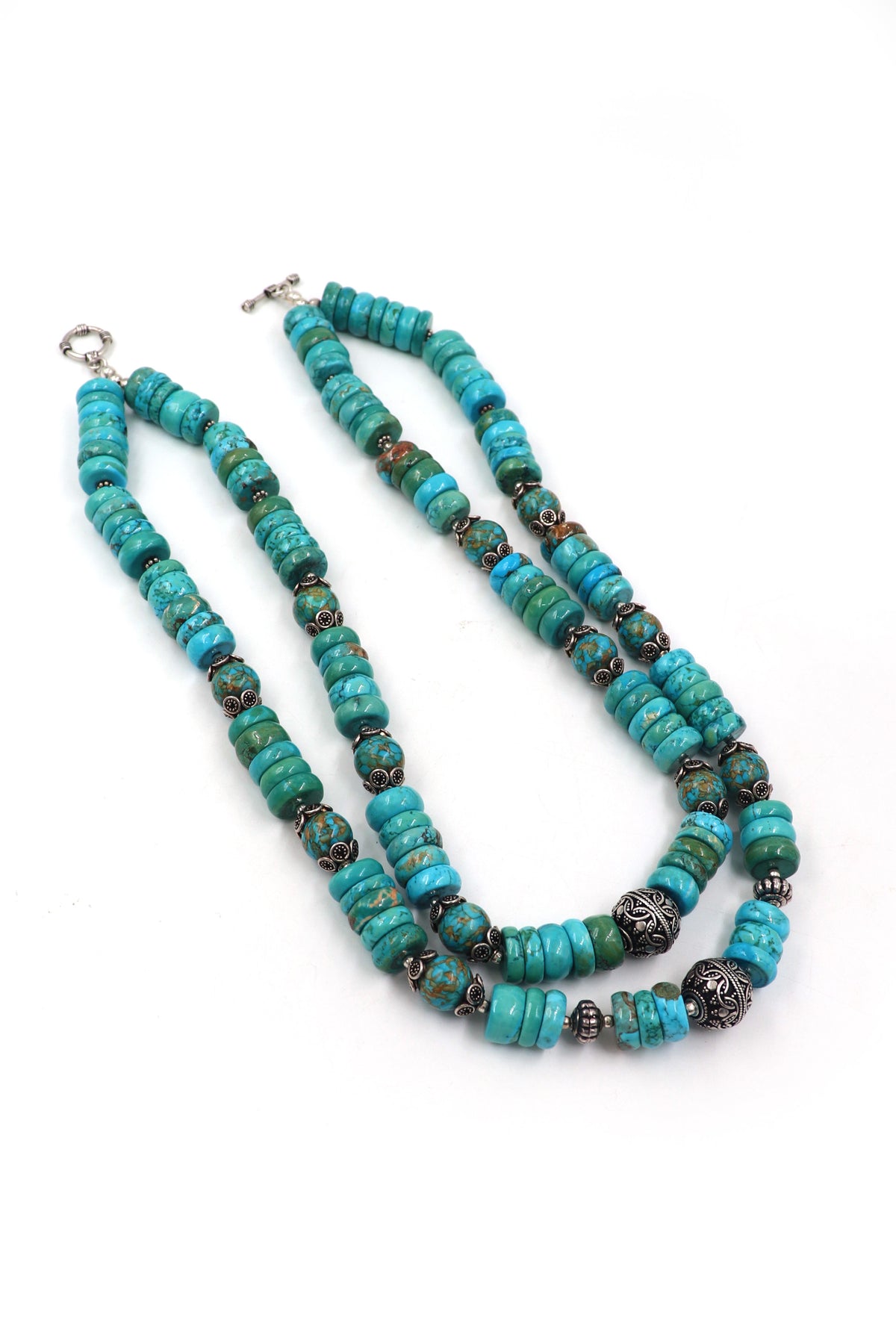 Turquoise Gemstone Regal Necklace