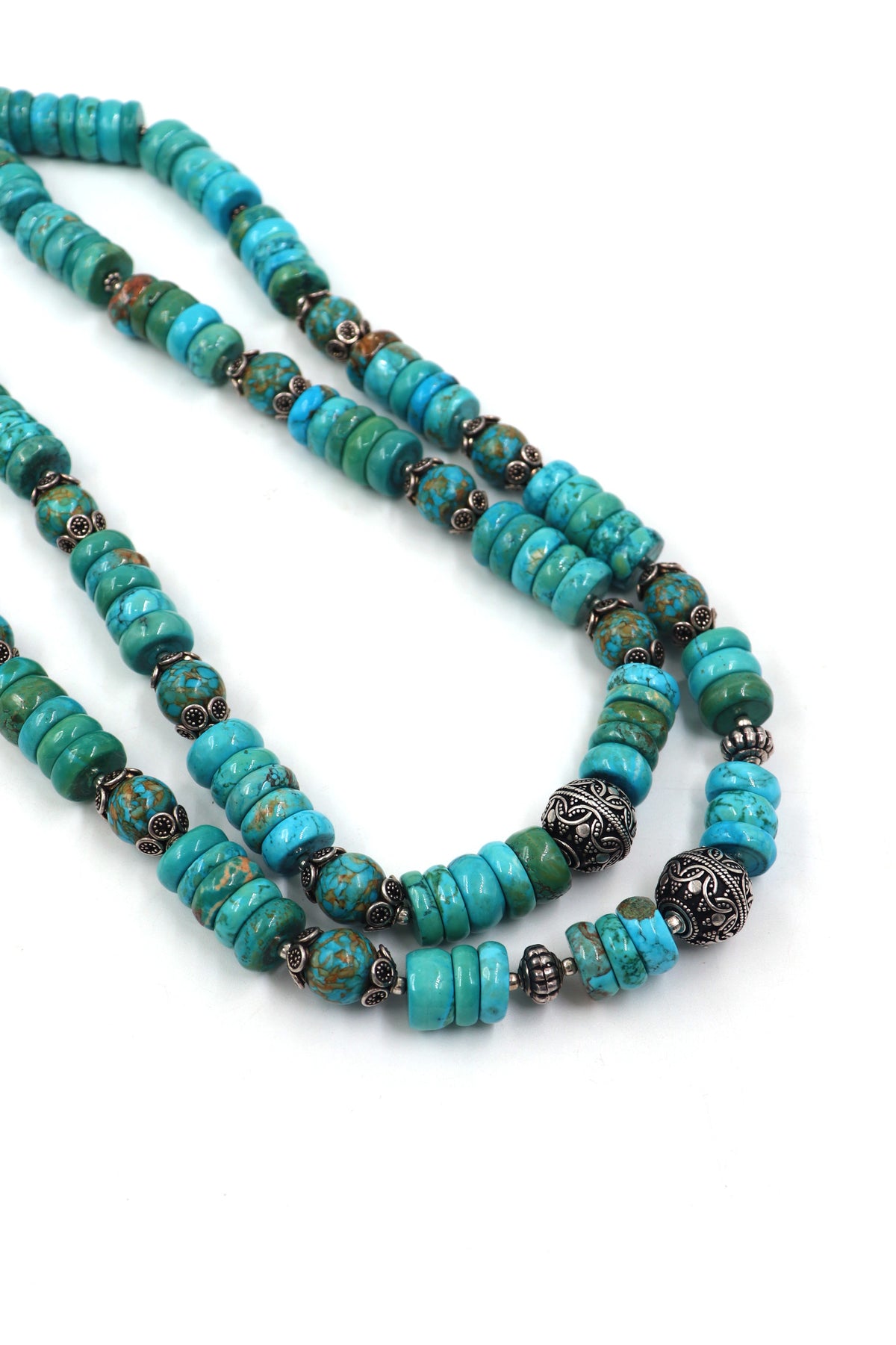 Turquoise Gemstone Regal Necklace