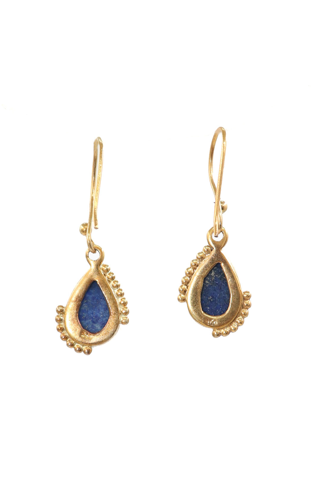Lapis Sovereign Dangle Gold Earring