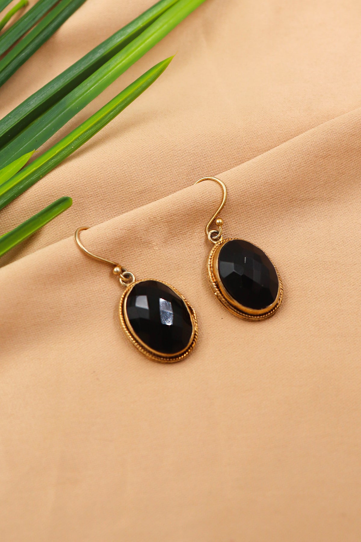 Black Onyx Royal Dangle Earring