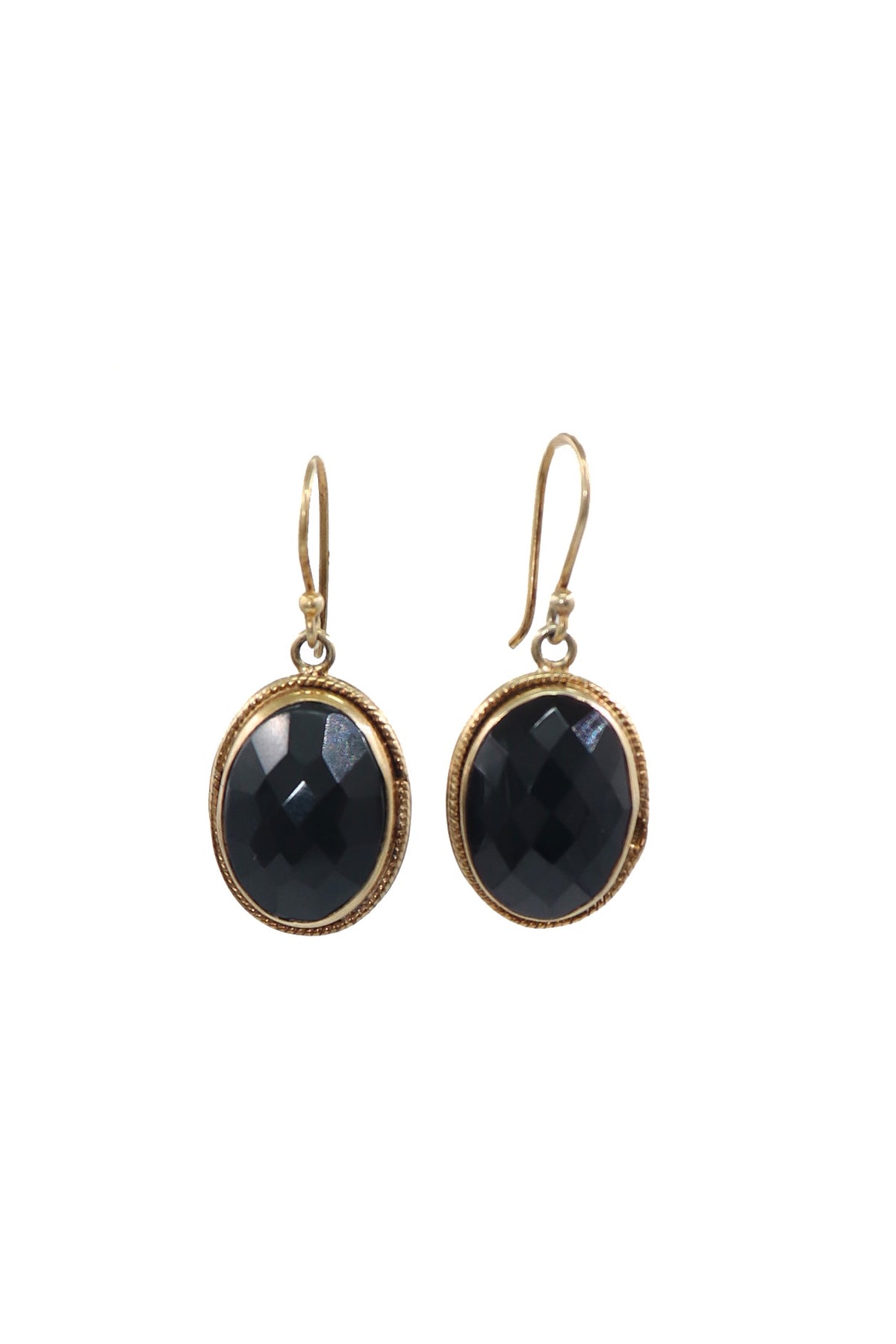 Black Onyx Royal Dangle Earring