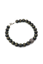 Onyx Majesty Beaded Necklace