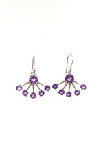 Amethyst Sovereign Dangle Earring