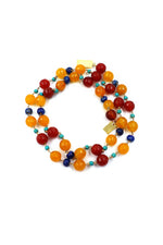 Lapis & Carnelian Royale Beaded Necklace
