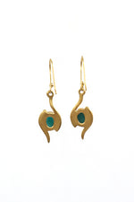 Emerald Regal Dangle Earring
