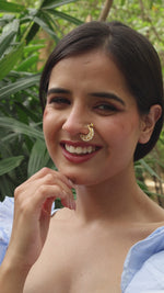 Moissanite Royal Legacy Nose Ring
