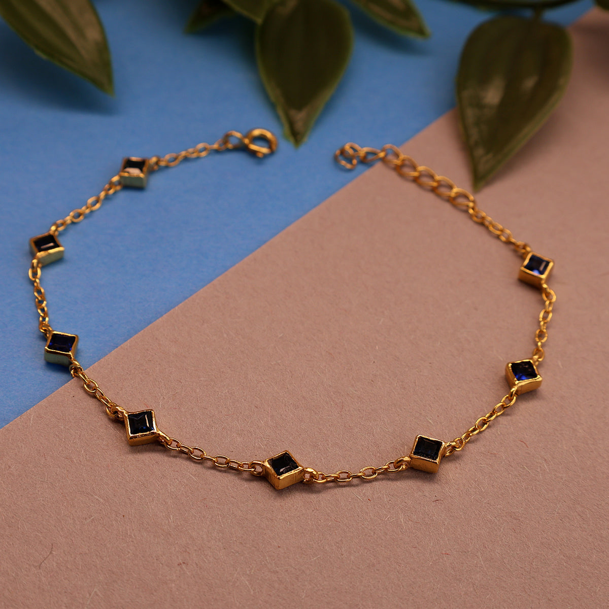Blue Onyx Royal Heritage Bracelet