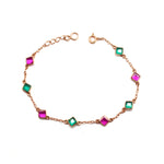 Red-Green Onyx Noble Heritage Bracelet
